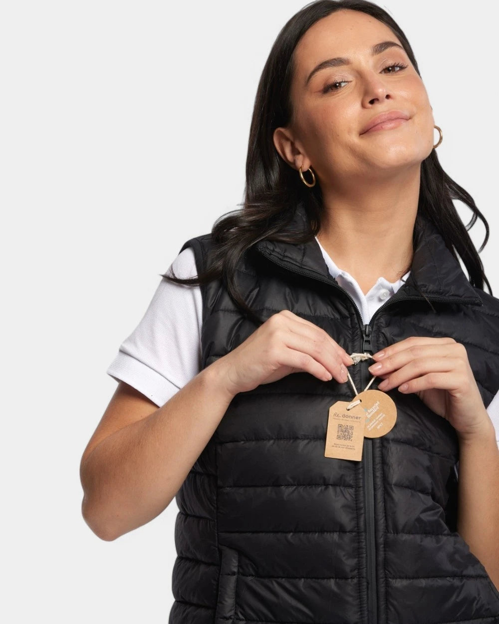 Doudoune sans manches femme Made in France à personnaliser - 1